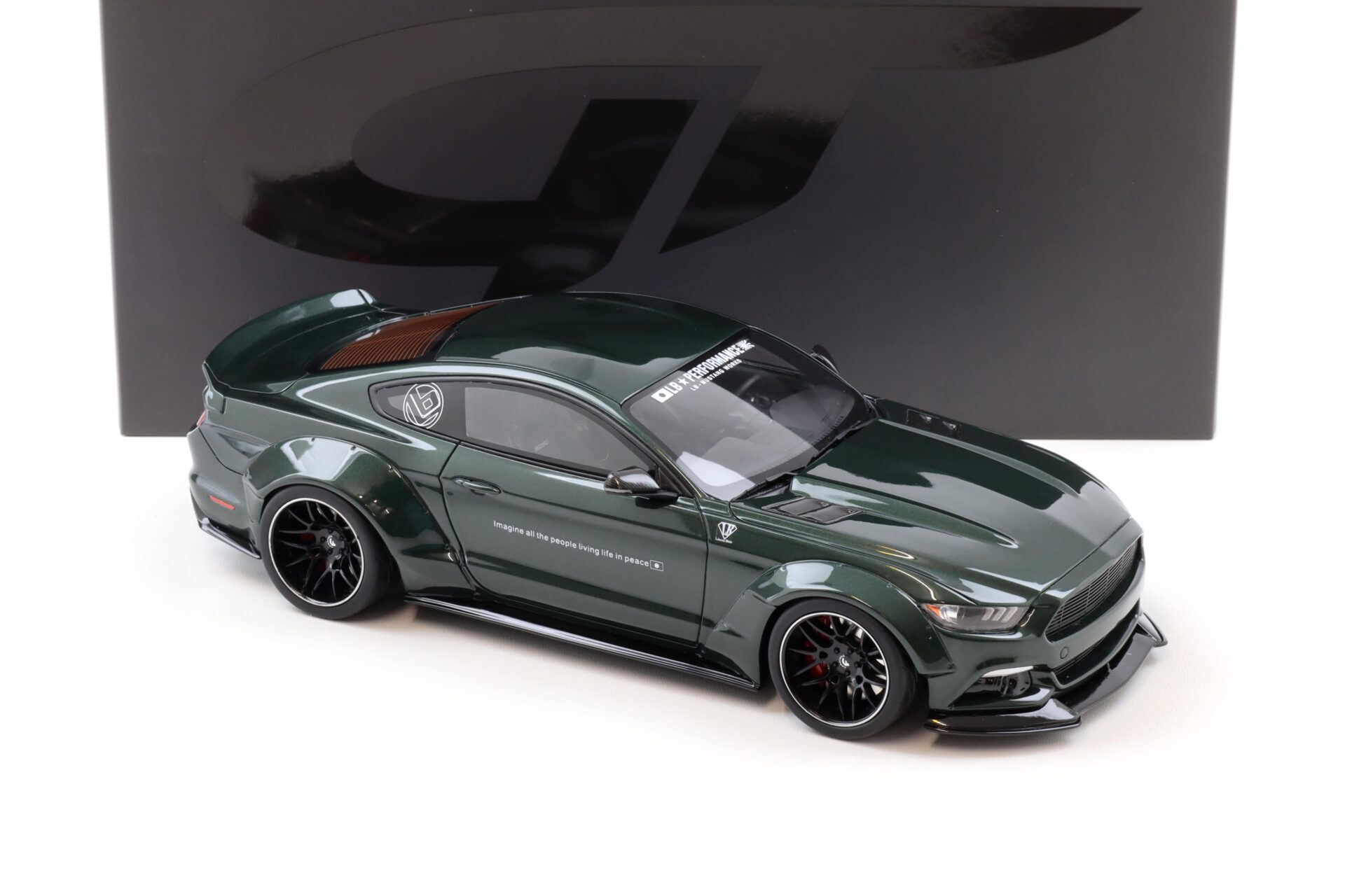 1:18 GT Spirit GT838 Ford Mustang by LB- Works Performance Highland green 2017