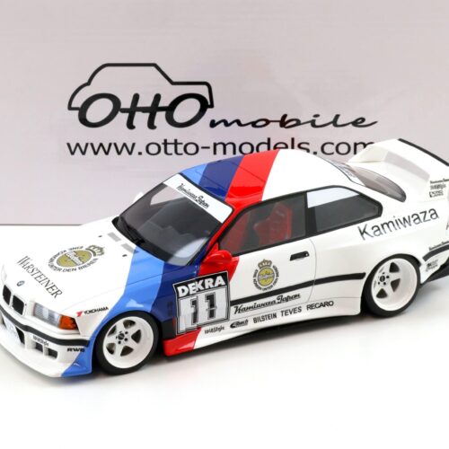 1:18 OTTO mobile OT1176 BMW E36 Khyzyl Saleem white 2024 Kamiwaza