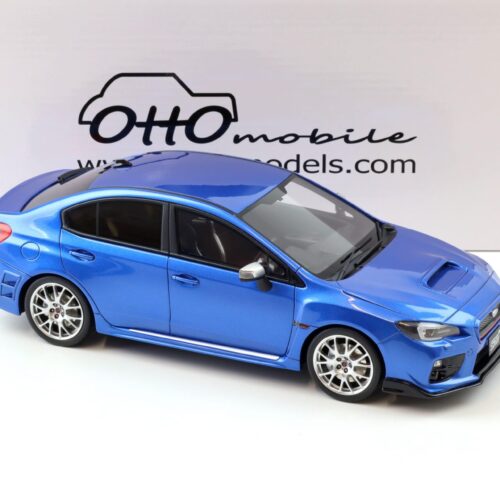 1:18 OTTO mobile OT1182 Subaru WRX STI S207 WR Sedan blue pearl 2015