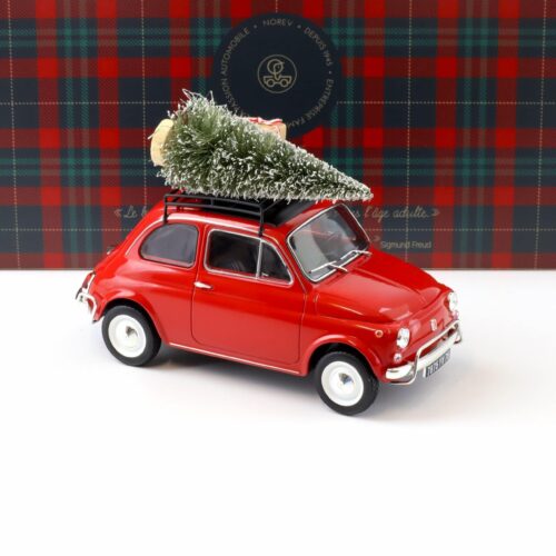 1:18 Norev Fiat 500 L 1968 red Christmas Edition Weihnachten