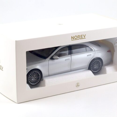 1:18 Norev Mercedes S-Klasse AMG-Line Limousine 2021 silver metallic
