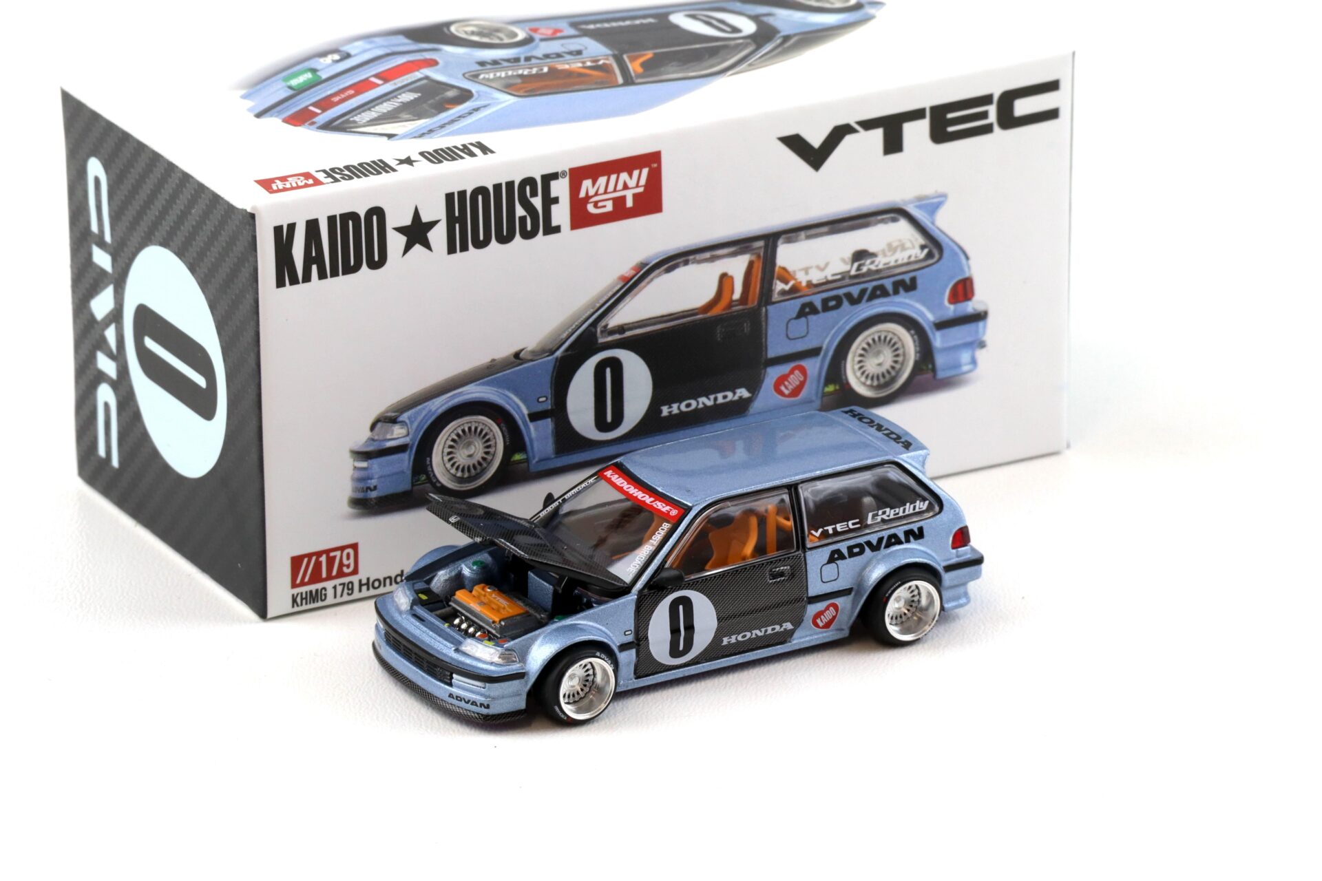 1:64 TSM Mini GT Kaido House Honda Civic (EF) Kaido Roulette V1