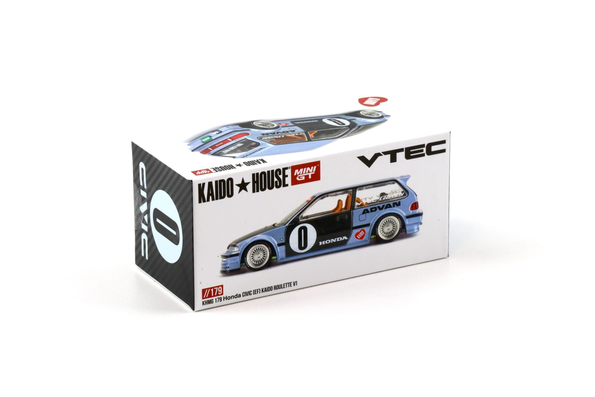 1:64 TSM Mini GT Kaido House Honda Civic (EF) Kaido Roulette V1