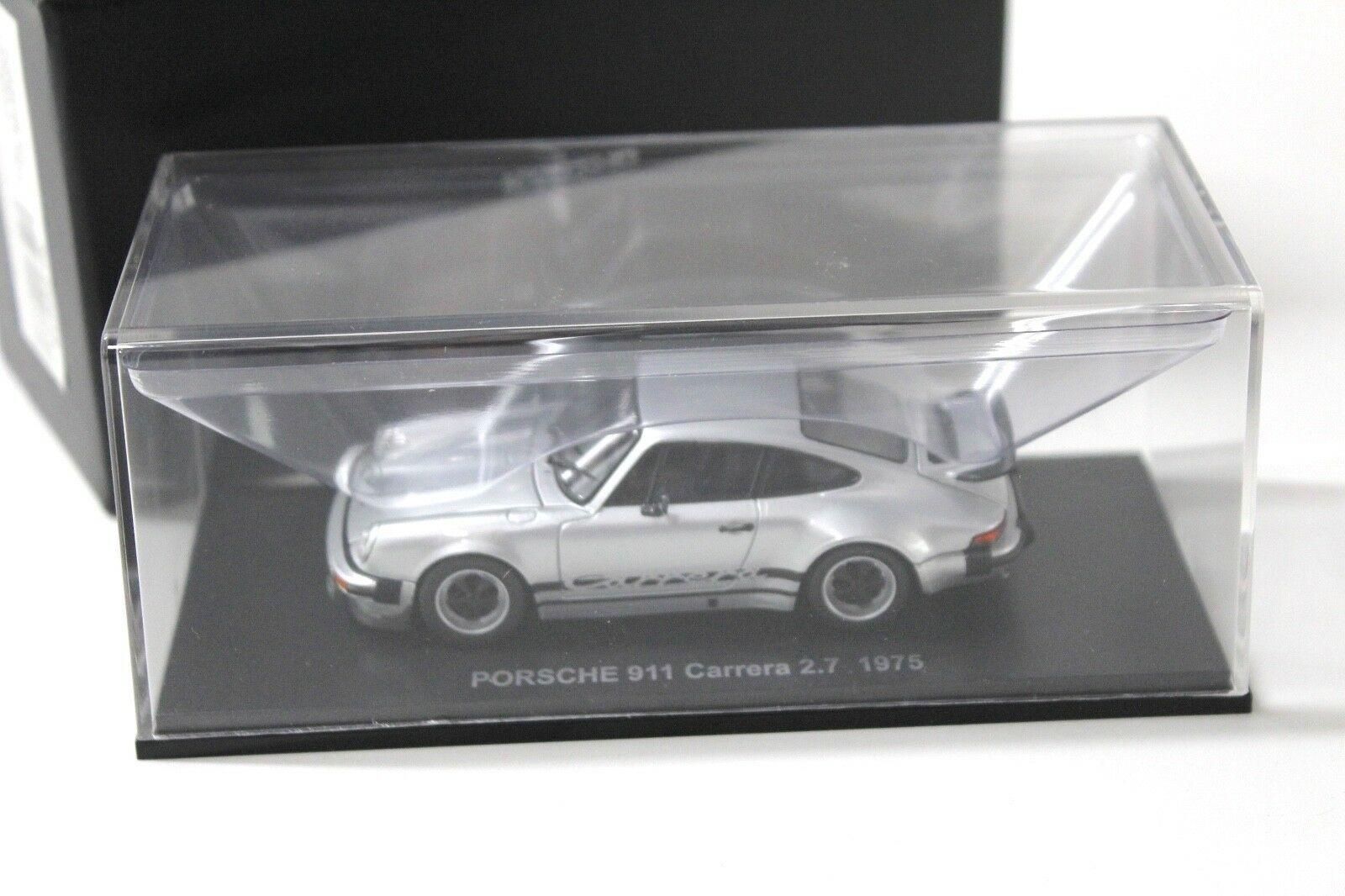 1:43 Kyosho Porsche 911 Carrera 2.7 silver 1975