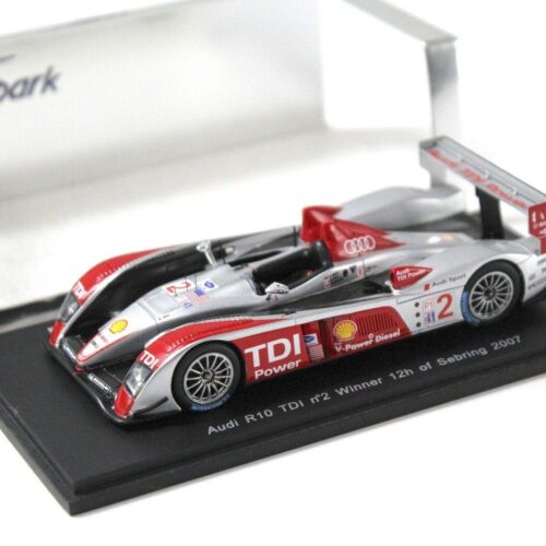 1:43 Spark Audi R10 TDI #2 Winner 12h Sebring 2007 #2