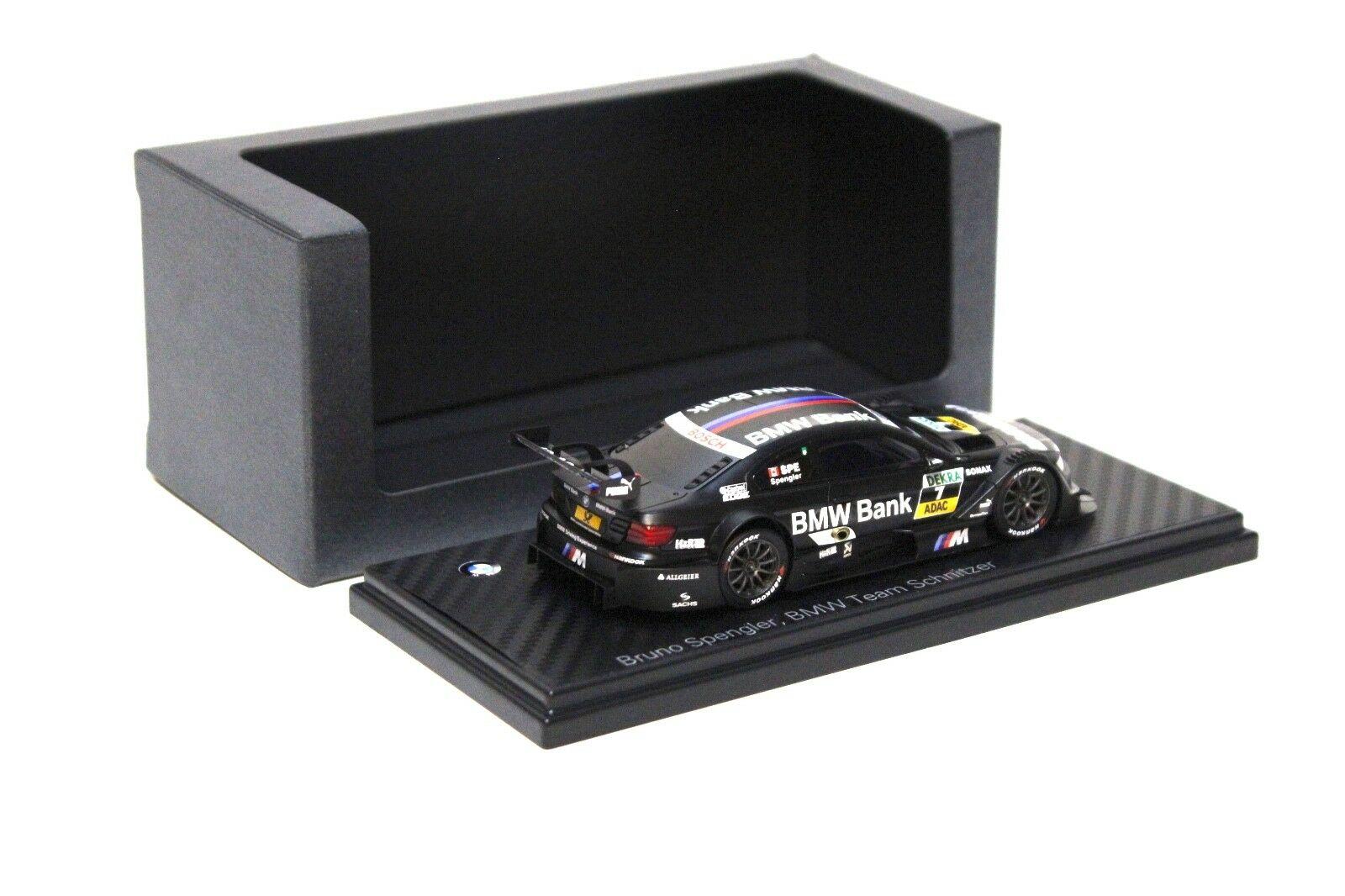 1:43 Original BMW M3 DTM 2012 Spengler *Carbon Plate* DEALER VERSION