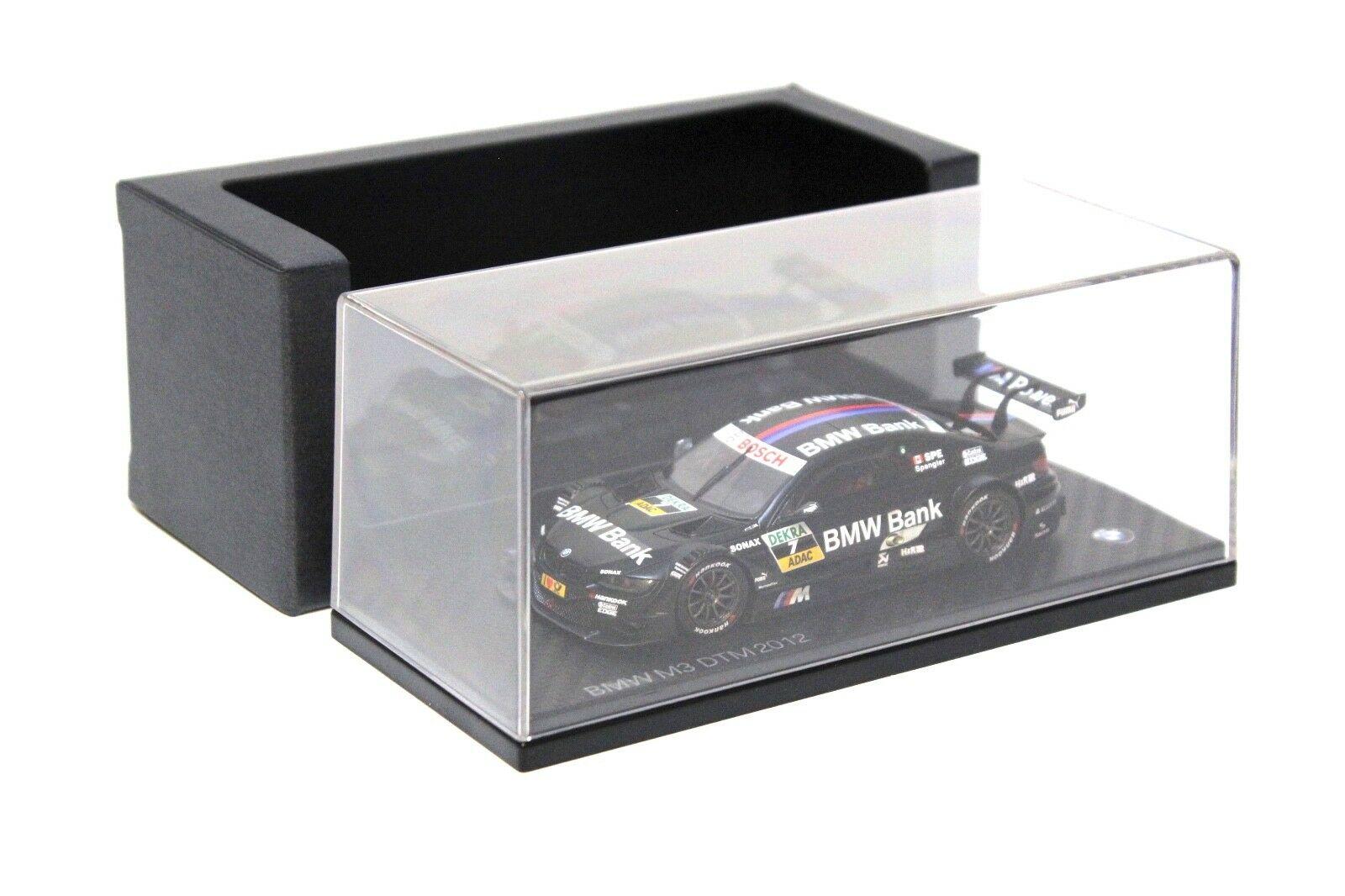 1:43 Original BMW M3 DTM 2012 Spengler *Carbon Plate* DEALER VERSION