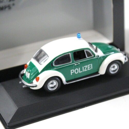 1:43 Minichamps VW Käfer 1303 Polizei Braunschweig green/ white