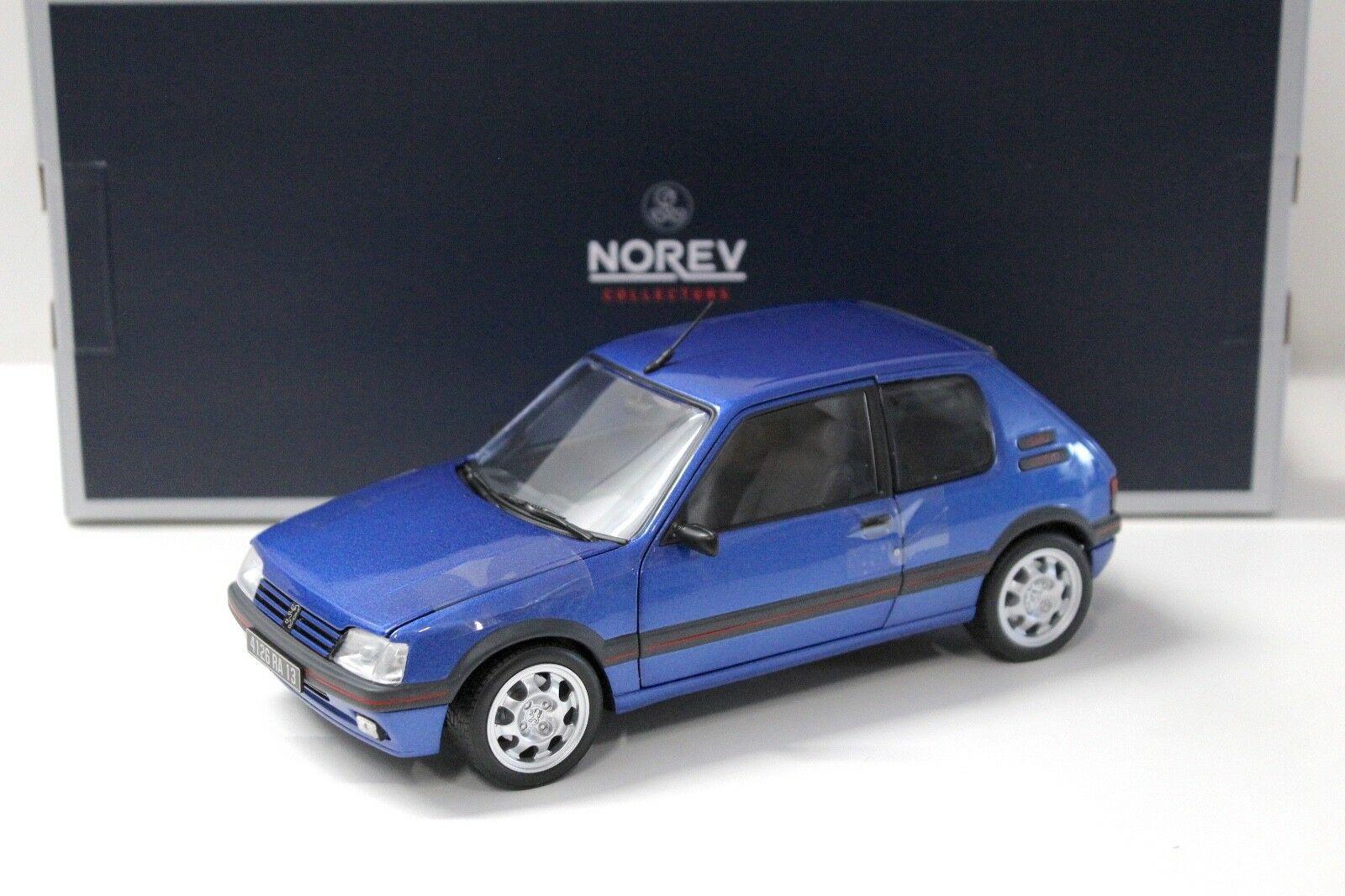 ID 34114 orig.jpg 1:18 Norev Peugeot 205 GTI 1.9 Miami blue 1992