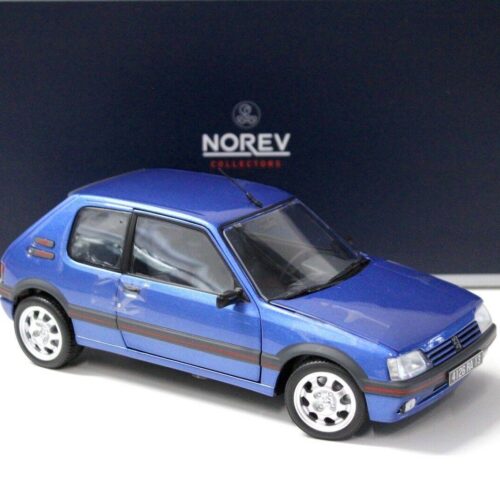 1:18 Norev Peugeot 205 GTI 1.9 Miami blue 1992