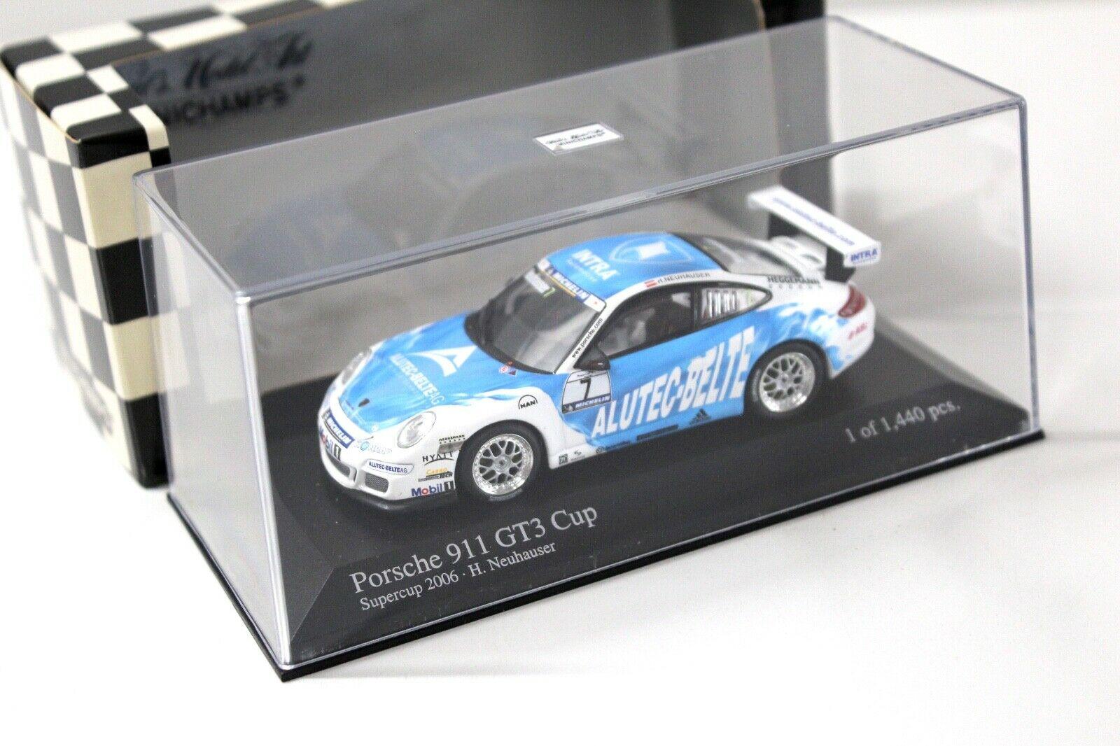 1:43 Minichamps Porsche 911 997 GT3 CUP Supercup 2006 #7