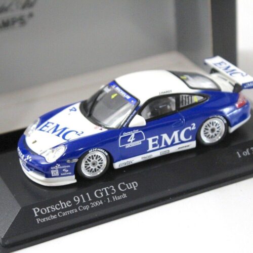 1:43 Minichamps Porsche 911 996 GT3 CUP 2004 Hardt #4 EMC