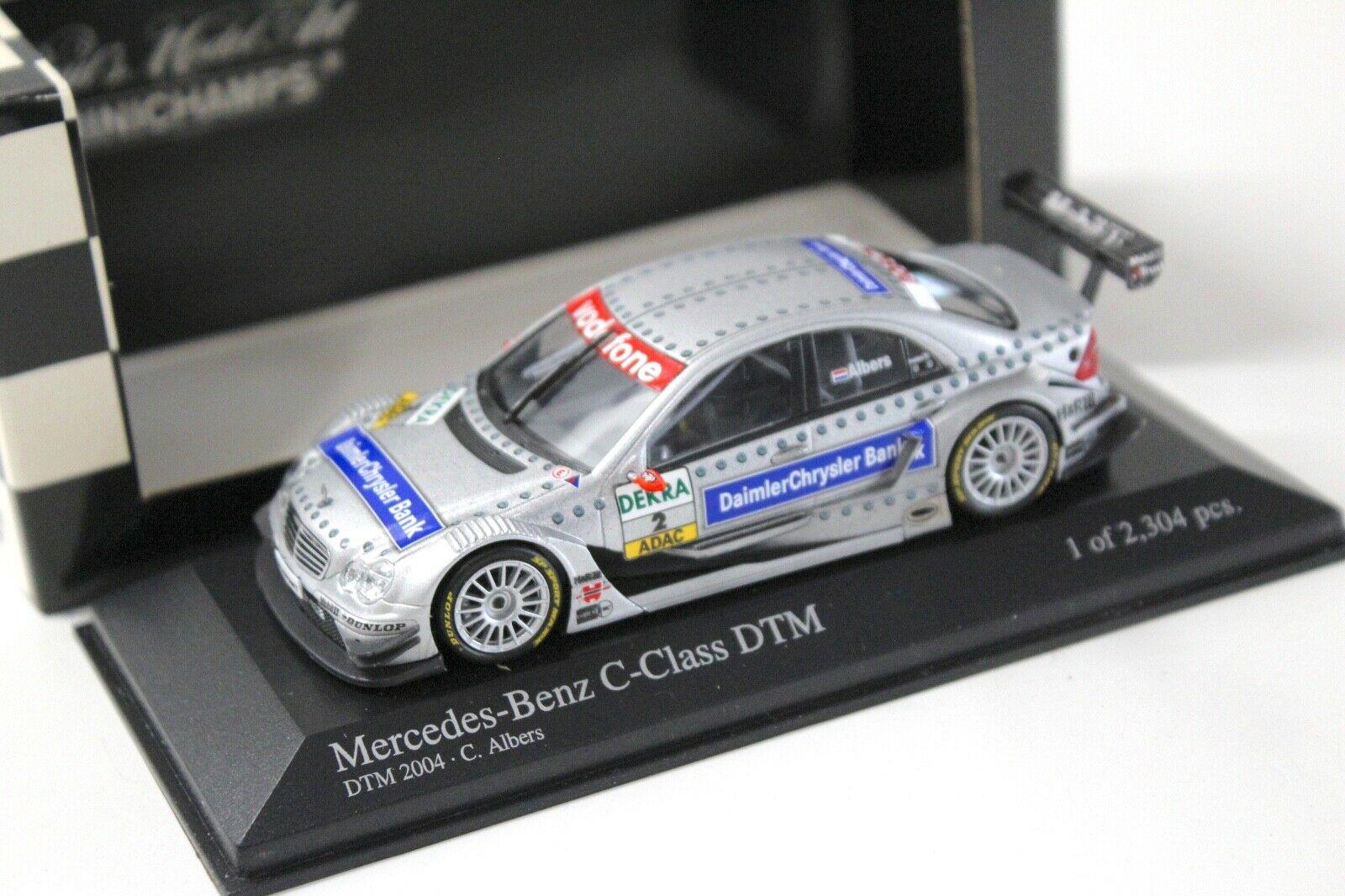 1:43 Minichamps Mercedes C-Klasse DTM 2004 Albers #2