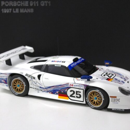 1:18 AUTOart Porsche 911 (996) GT1 Le Mans 24h 1997 Stuck/ Wollek #25 - Image 2