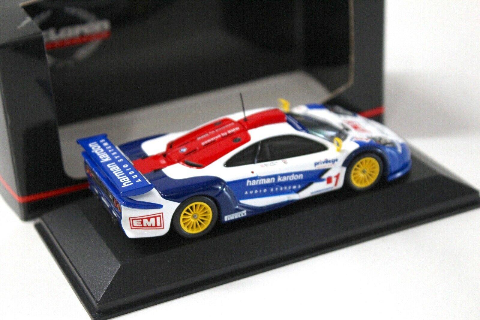 1:43 Minichamps McLaren F1 GTR British GT 1999 Rourke #1