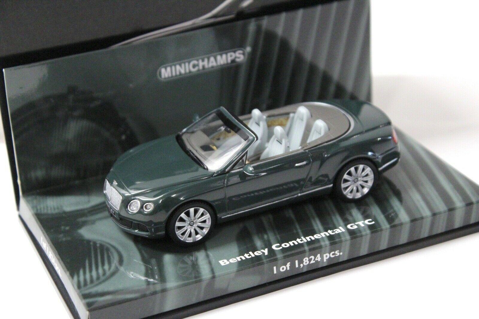 ID 35027 orig.jpg 1:43 Minichamps Bentley Continental GTC green 2011