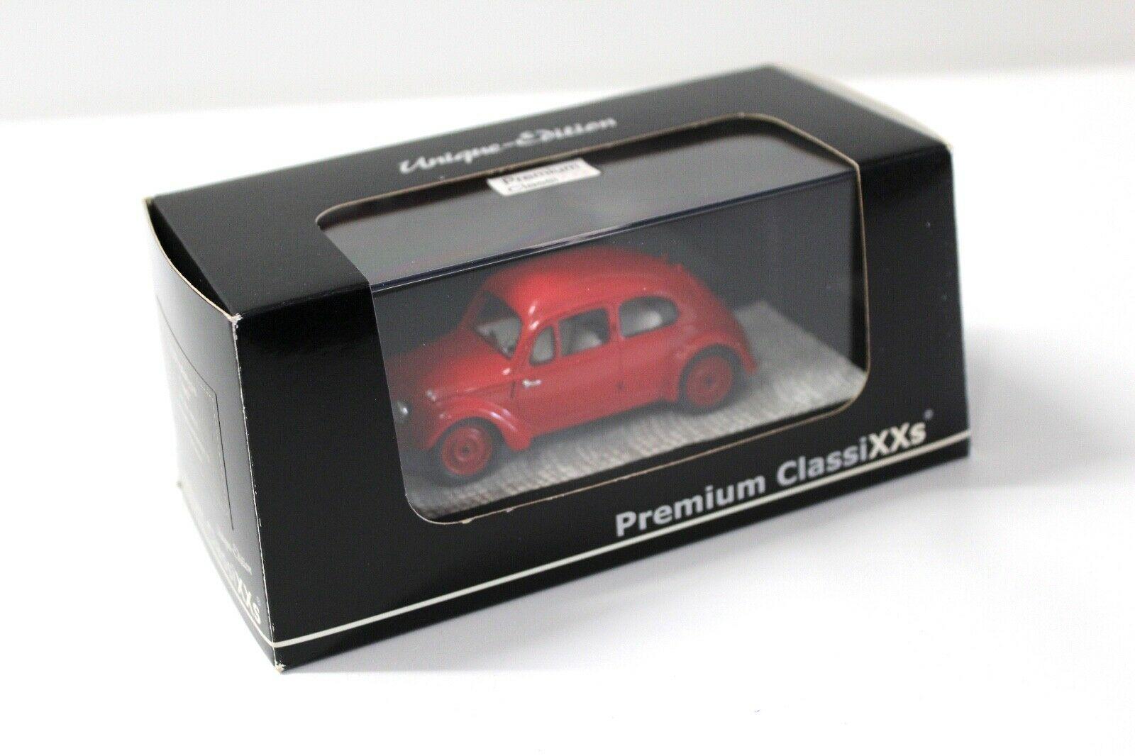 1:43 Premium ClassiXXs Versuchswagen V3 red