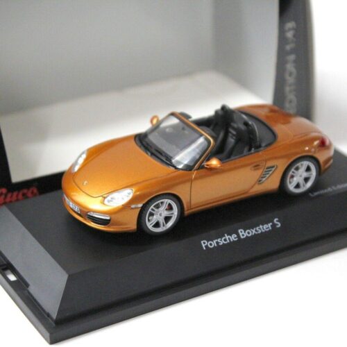 1:43 Schuco Porsche Boxster S gold-orange