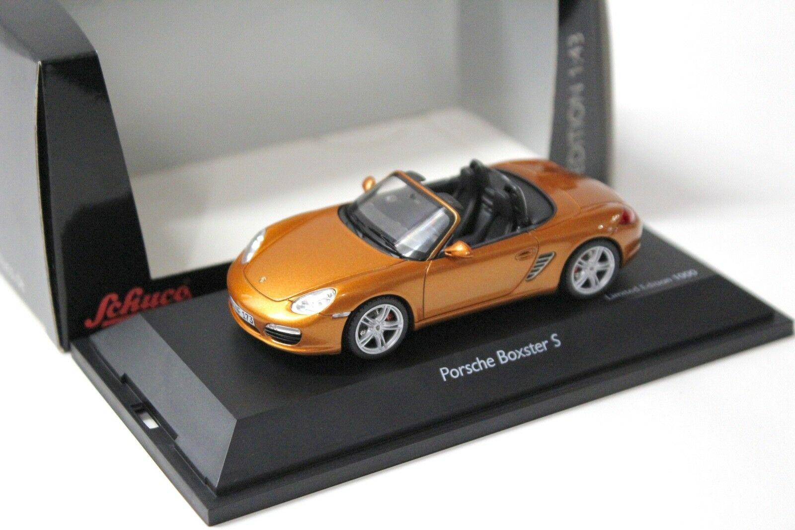 ID 35337 orig.jpg 1:43 Schuco Porsche Boxster S gold-orange