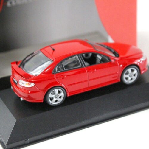 1:43 J-Collection Mazda 6 Sedan 5-Doors red 2002
