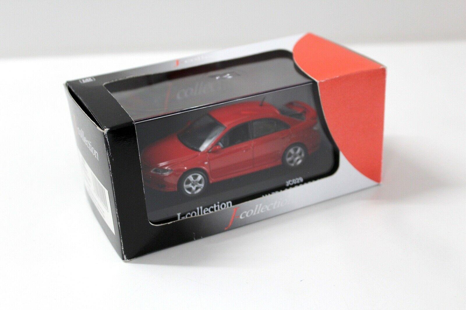 1:43 J-Collection Mazda 6 Sedan 5-Doors red 2002