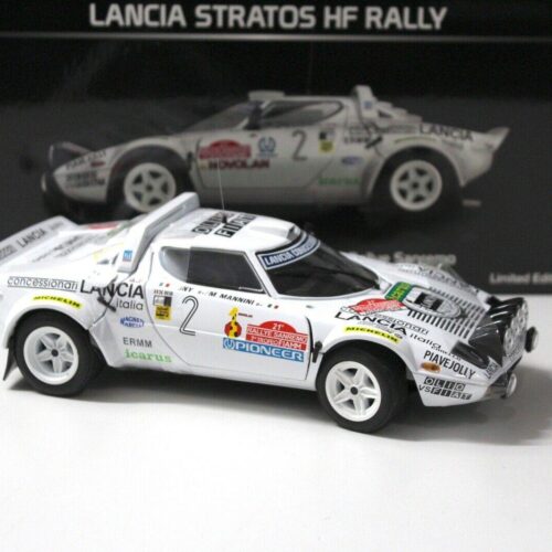 1:18 SunStar Lancia Stratos HF Rally Sanremo 1979 #2 white