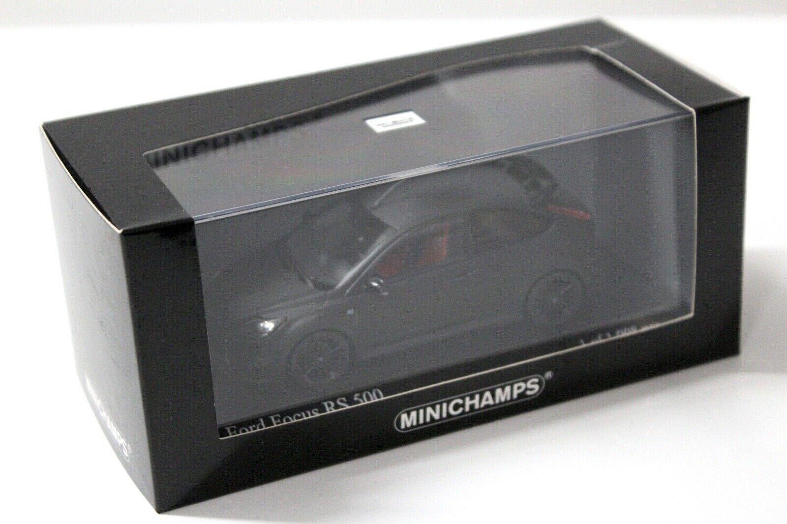 1:43 Minichamps Ford Focus RS 500 Panther black matt