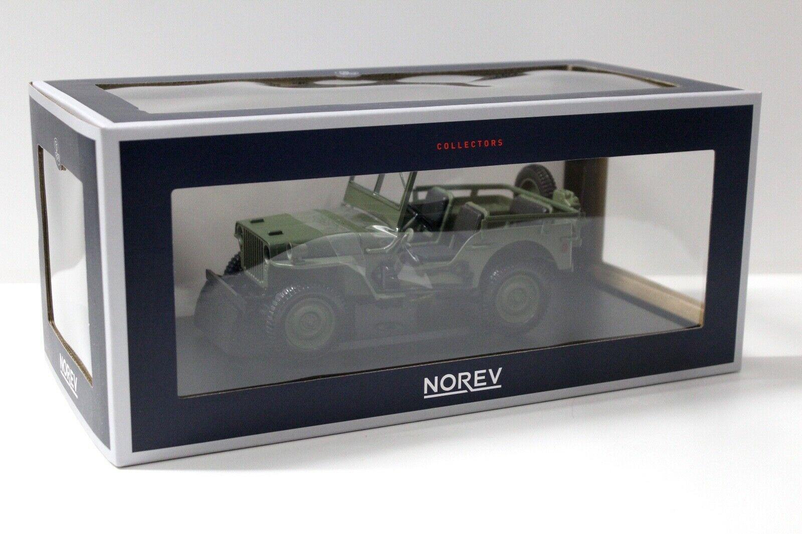 1:18 Norev Jeep Willys 1942 green