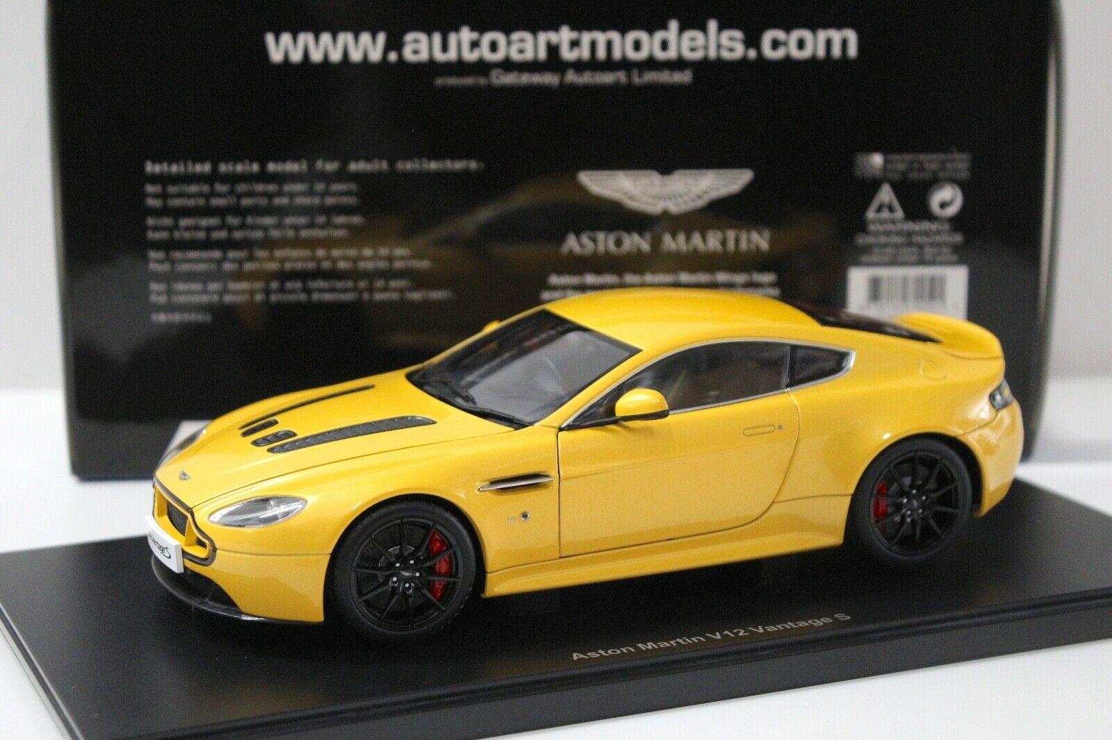 1:18 AUTOart Aston Martin V12 Vantage S yellow