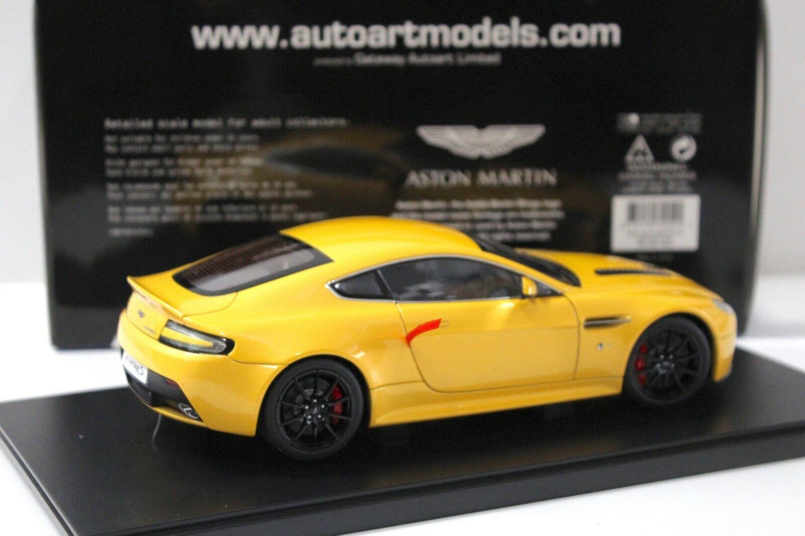 1:18 AUTOart Aston Martin V12 Vantage S yellow