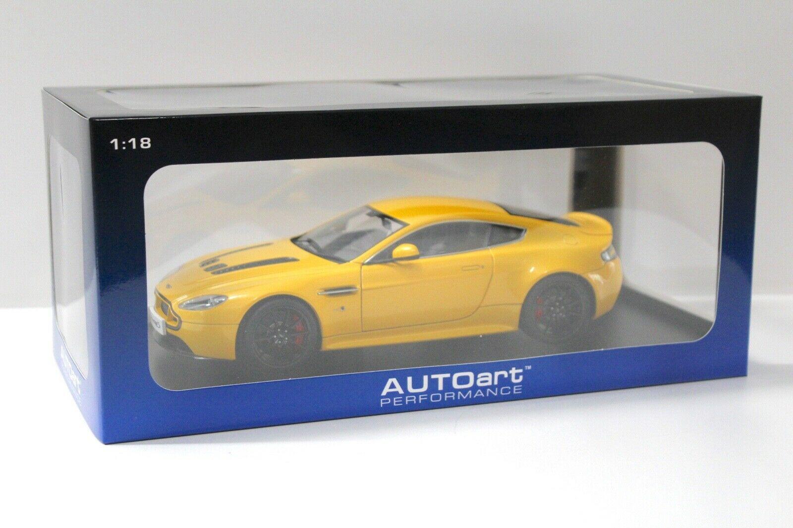 1:18 AUTOart Aston Martin V12 Vantage S yellow