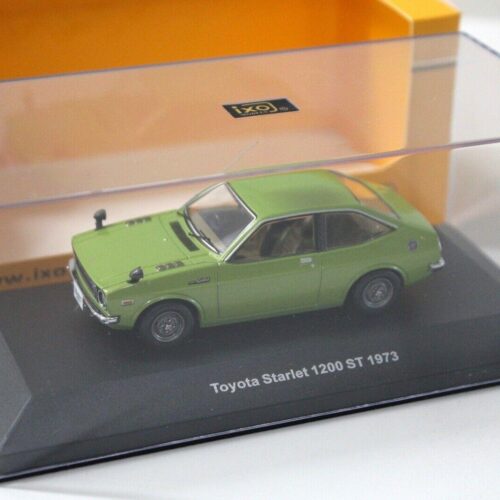 1:43 IXO Toyota Starlet 1200 ST 1973 green