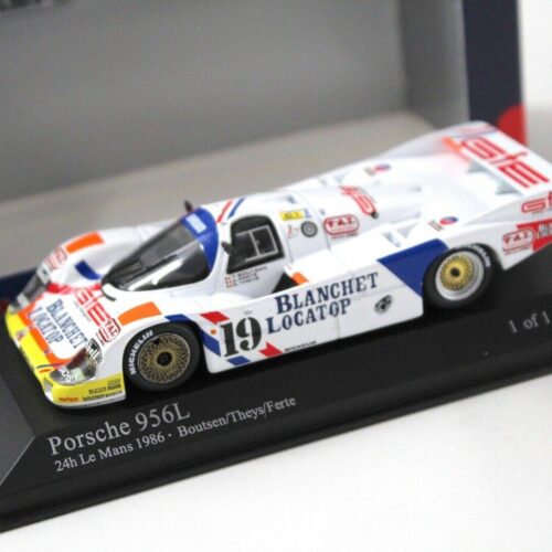 1:43 Minichamps Porsche 956L 24h LM 1986 #19 Boutsen BLANCHET