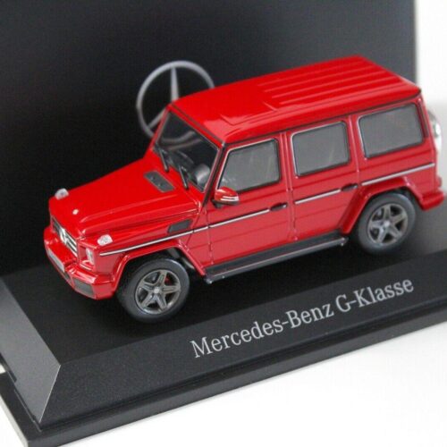 1:43 Norev Mercedes G-Klasse W463 Feueropal red DEALER VERSION