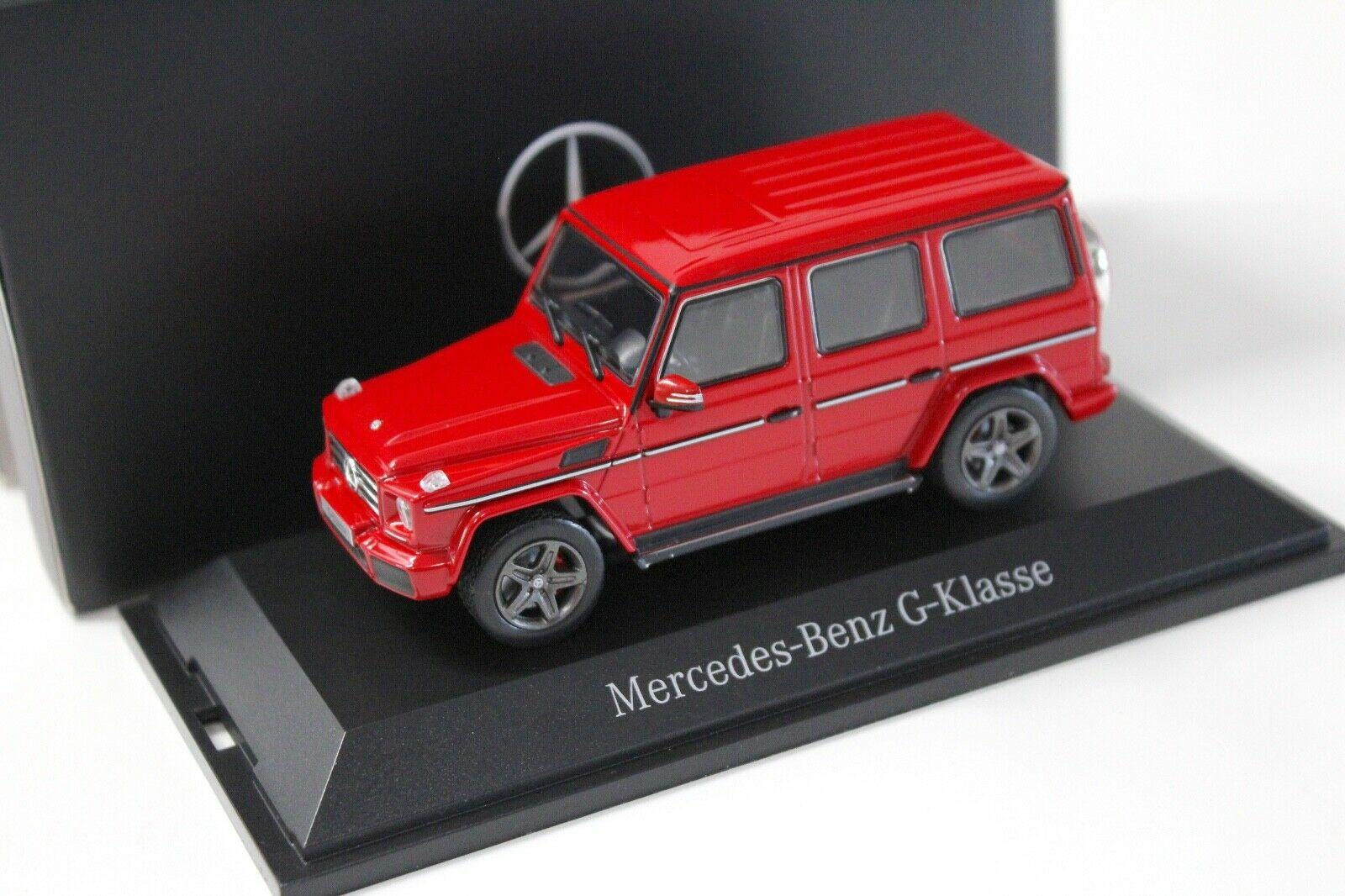 ID 36857 orig.jpg 1:43 Norev Mercedes G-Klasse W463 Feueropal red DEALER VERSION
