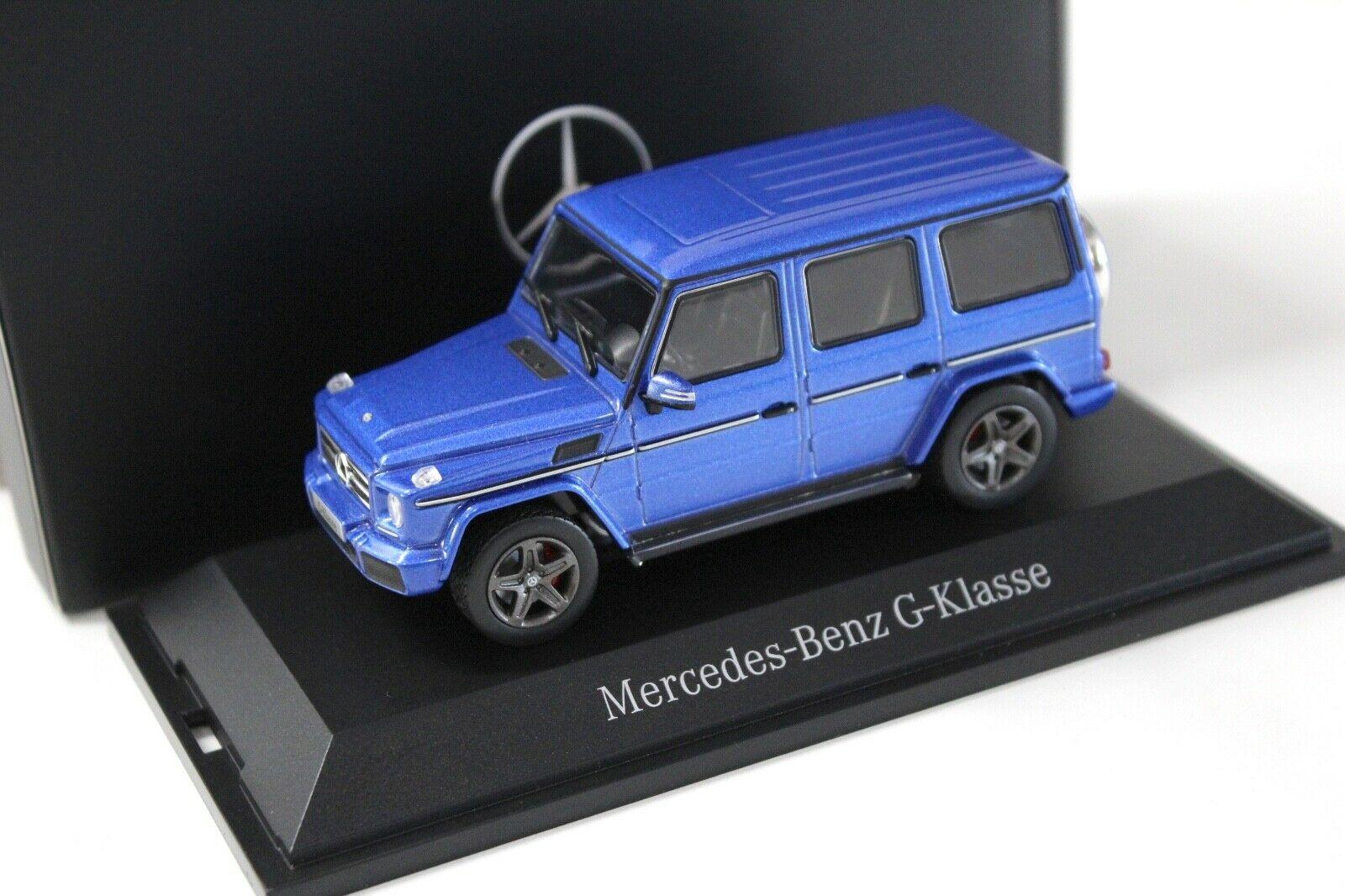 1:43 Norev Mercedes G-Klasse W463 Mauritius blue DEALER VERSION