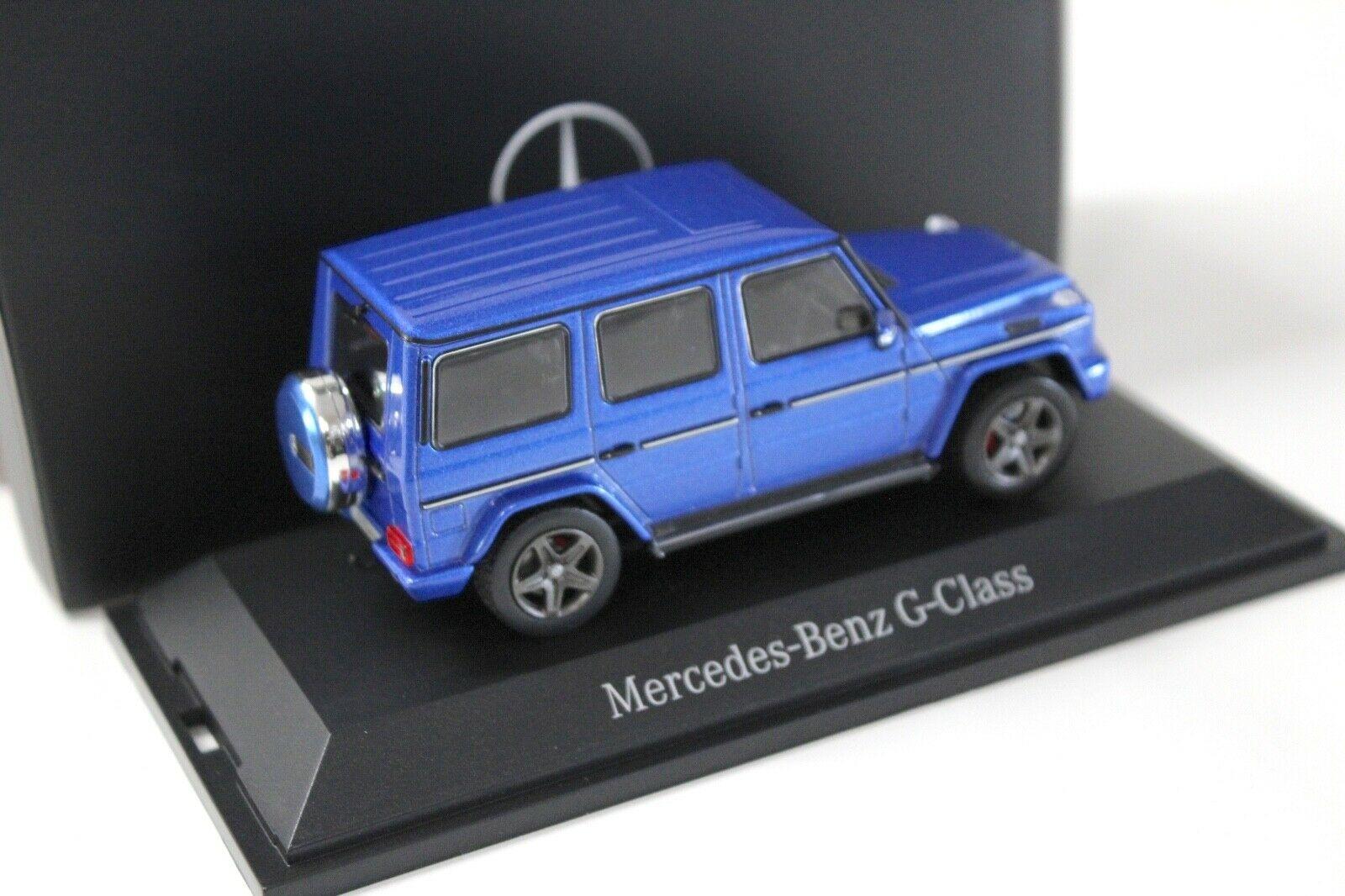 1:43 Norev Mercedes G-Klasse W463 Mauritius blue DEALER VERSION