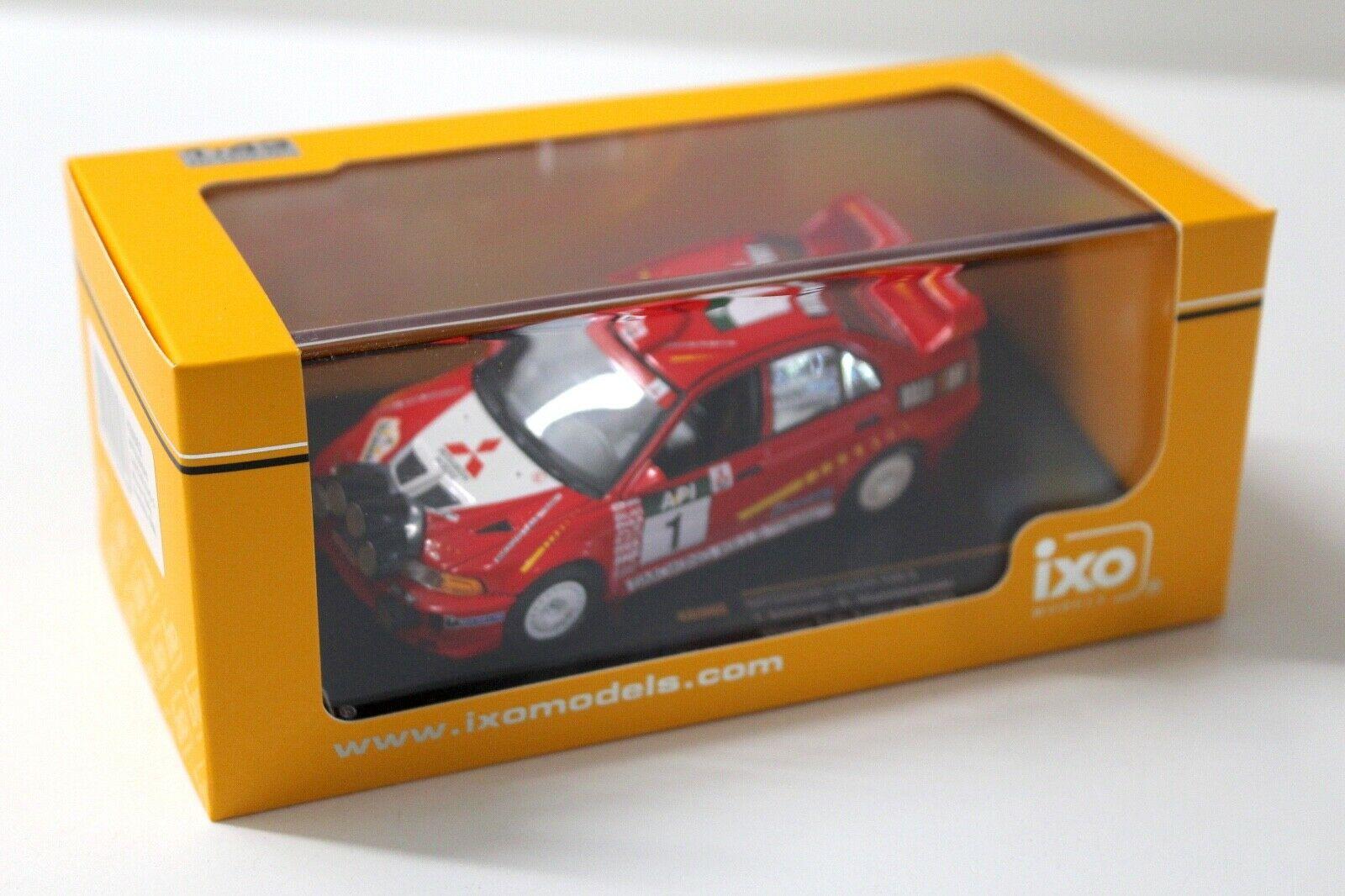 1:43 IXO Mitsubishi Lancer Evo 5 Winner Rally Australia 1998 #1 Makinen
