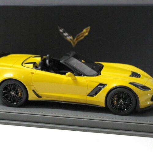1:18 BBR Chevrolet Corvette Z06 Convertible yellow