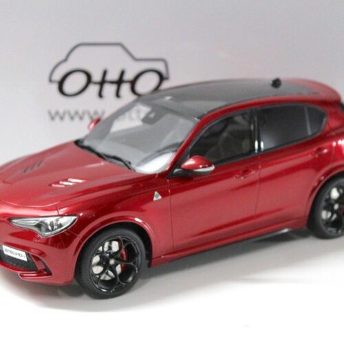 1:18 OTTO mobile OT285 Alfa Romeo Stelvio Quadrifoglio 2017 red
