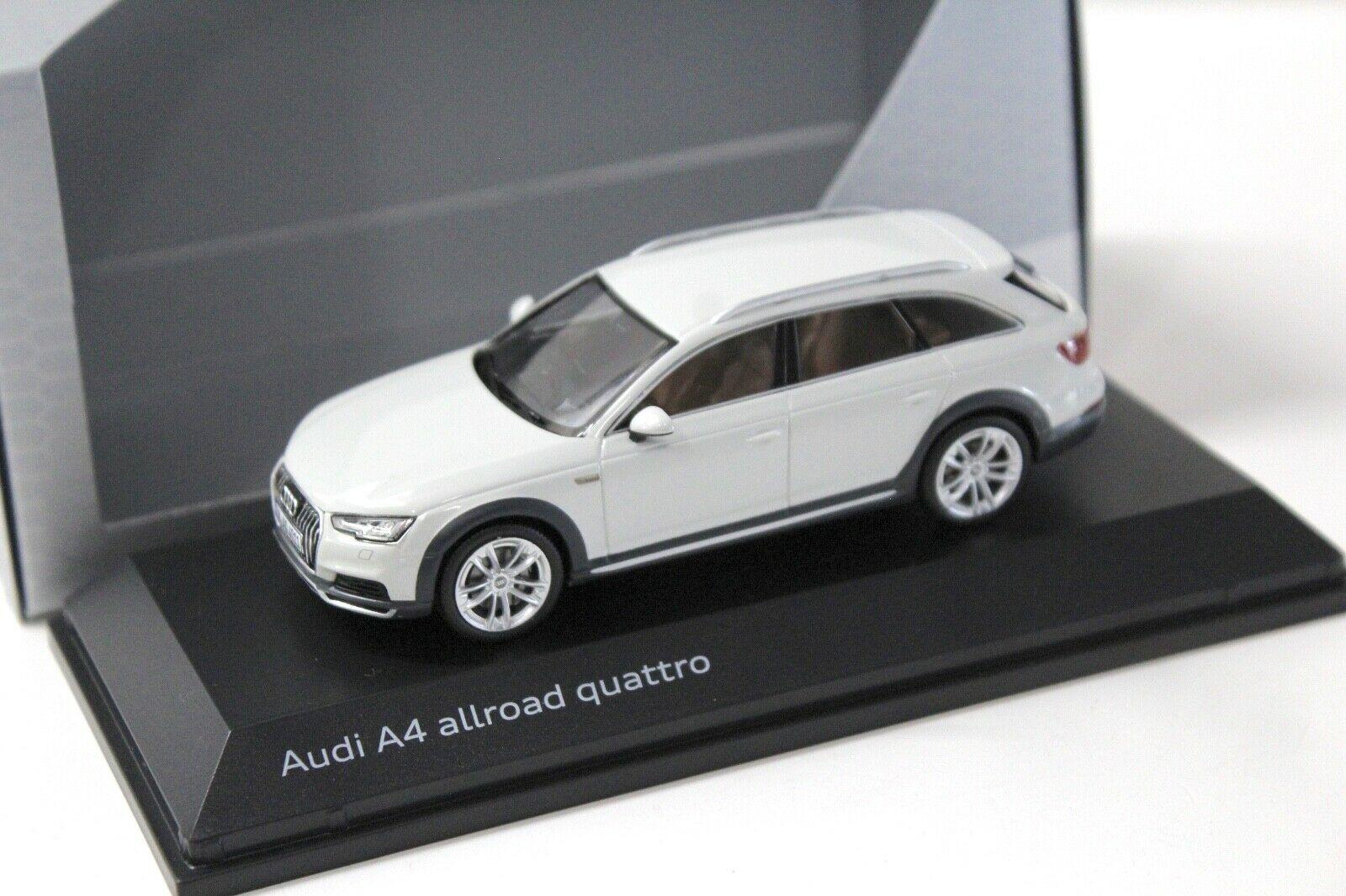 1:43 Spark Audi A4 Allroad Quattro white DEALER VERSION