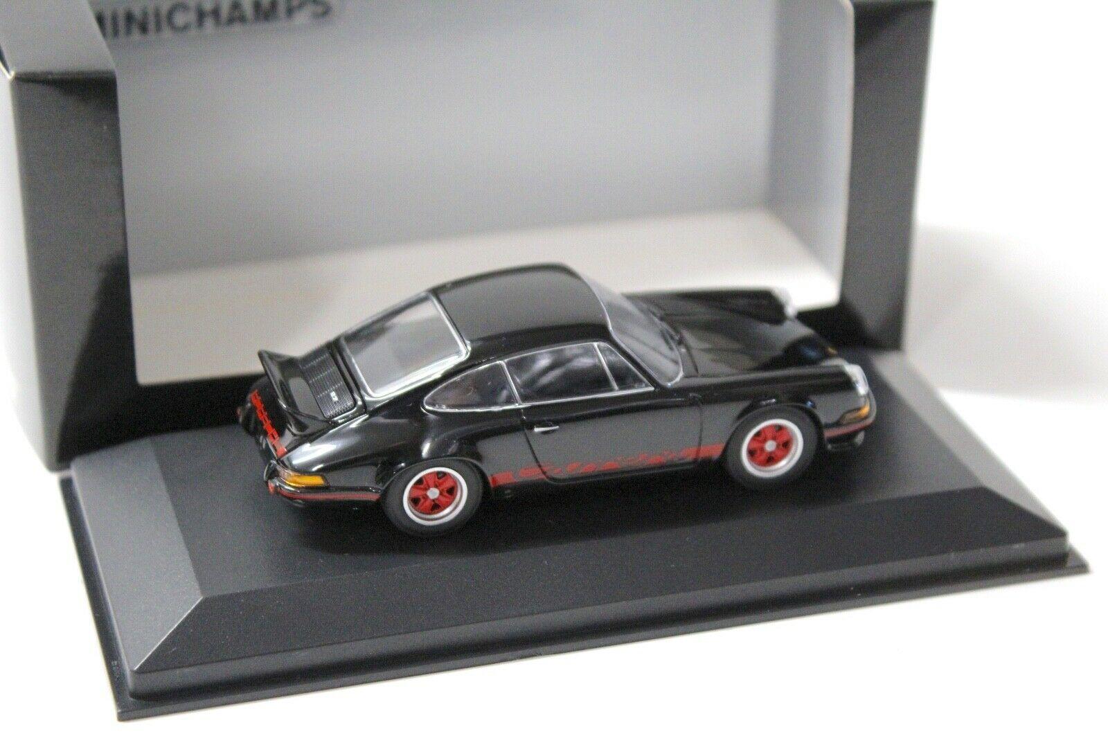 1:43 Minichamps Porsche 911 Carrera RS 2.7 black/ red