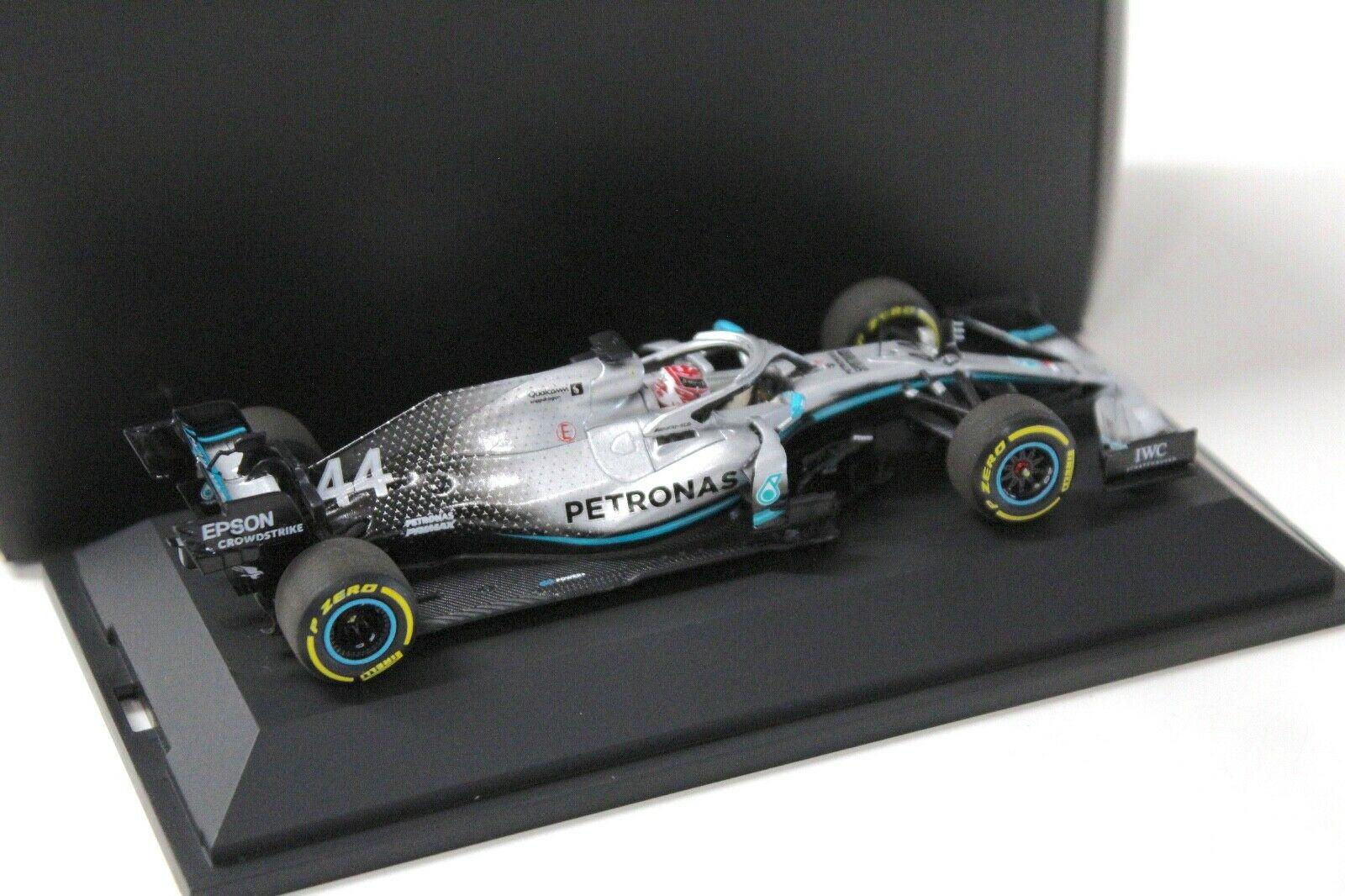1:43 Minichamps Mercedes AMG Petronas F1 W10 EQ Hamilton 2019 DEALER VERSION %%SALE%%