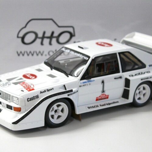 1:18 OTTO mobile OT757 Audi Sport Quattro S1 Olympus 1985 Rally #1