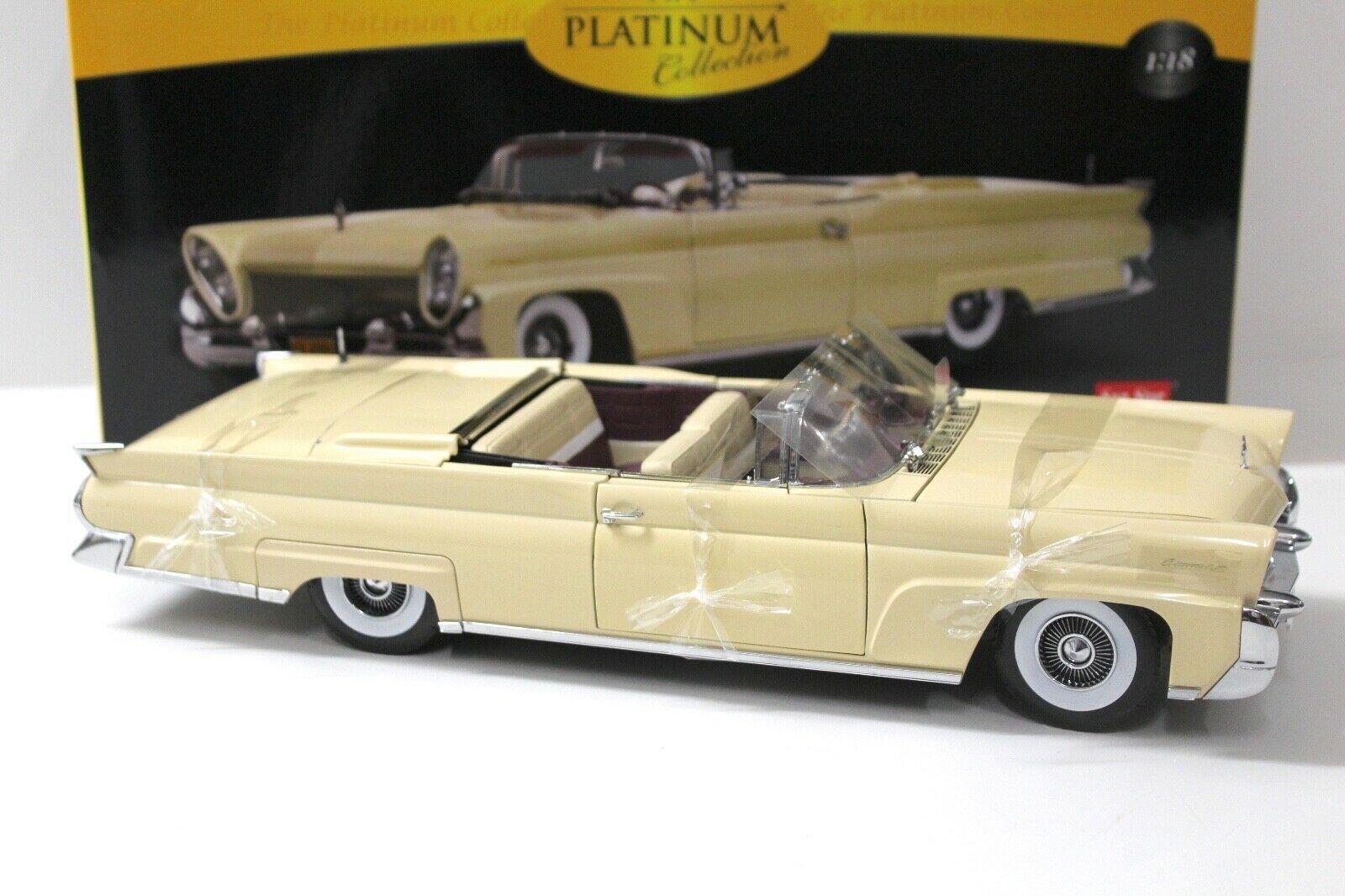 1:18 SunStar Lincoln Continental MKIII Convertible 1958 yellow