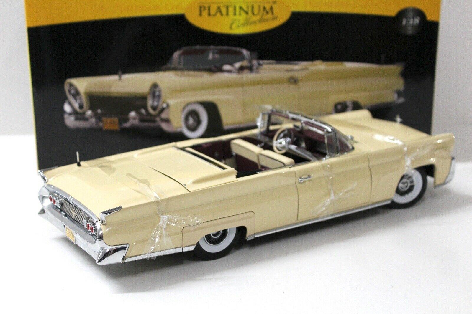 1:18 SunStar Lincoln Continental MKIII Convertible 1958 yellow