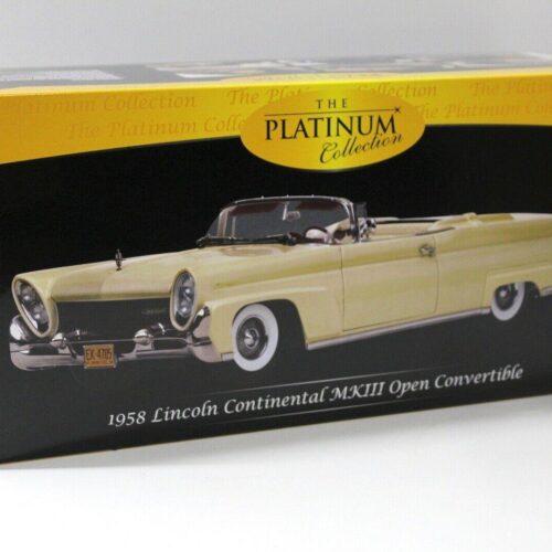 1:18 SunStar Lincoln Continental MKIII Convertible 1958 yellow