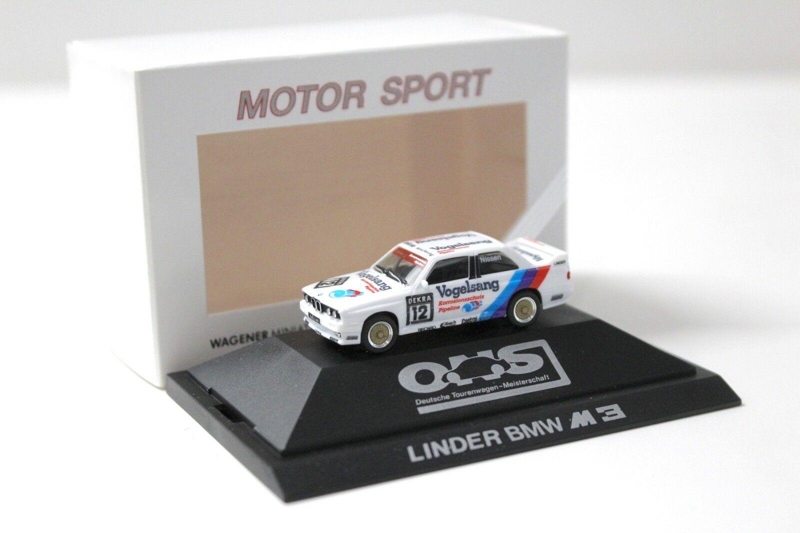 1:87 Herpa LINDER BMW M3 E30 DTM Nissen #12 ONS