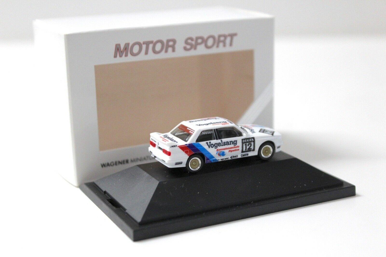 1:87 Herpa LINDER BMW M3 E30 DTM Nissen #12 ONS