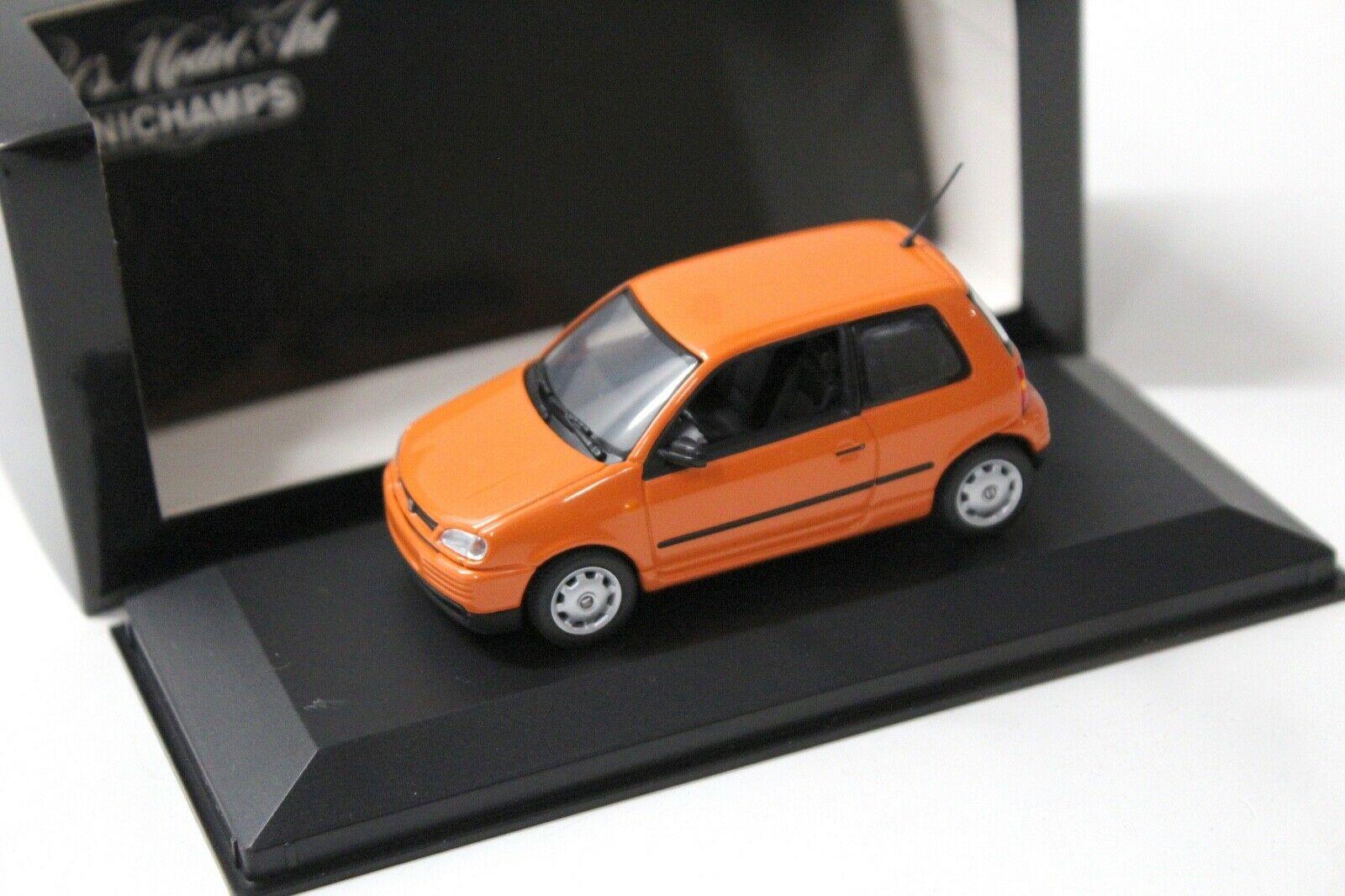 1:43 Minichamps Seat Arosa 1997 orange
